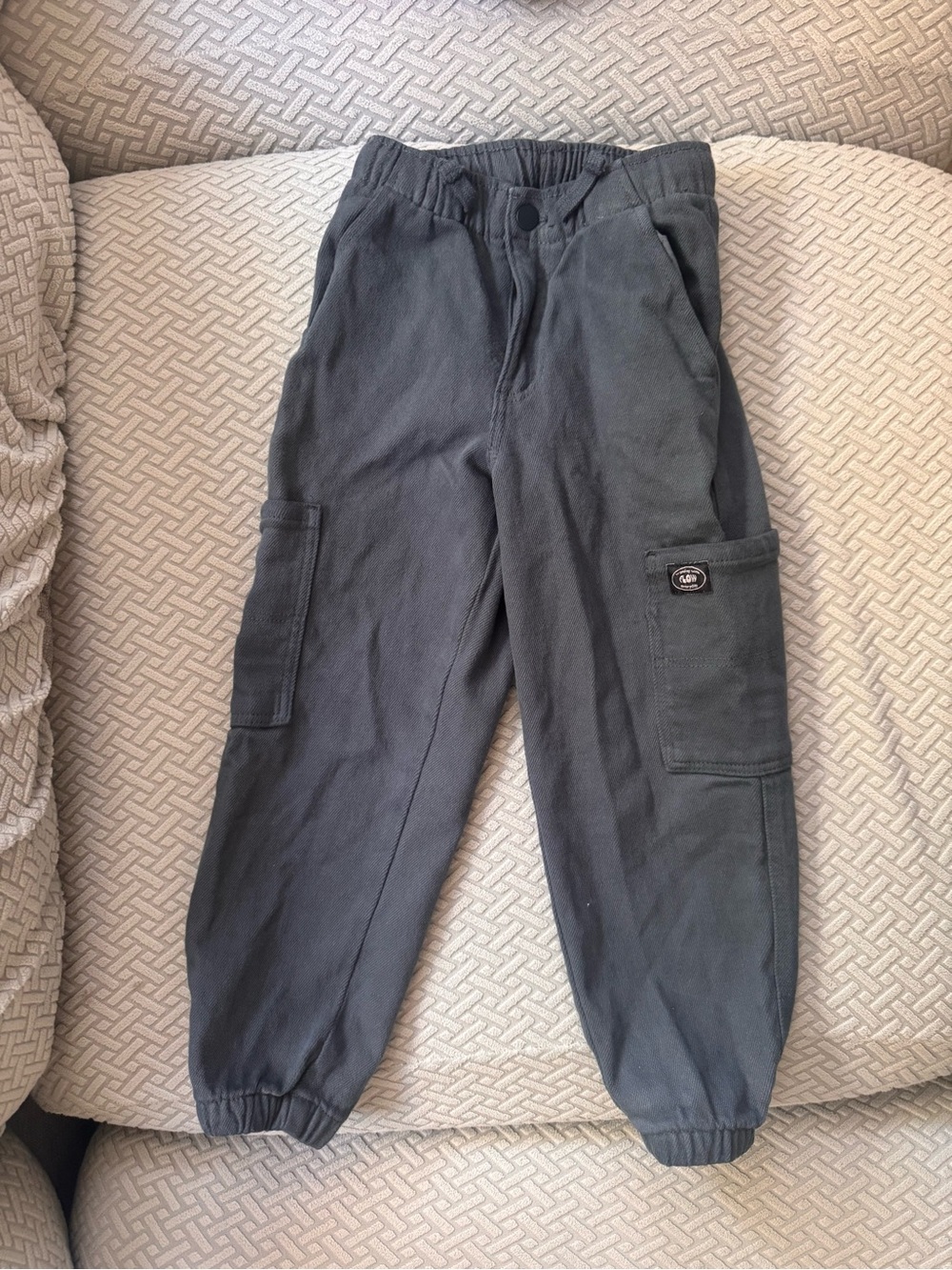 Zara - Kids Twill Jogger Cargo Pants